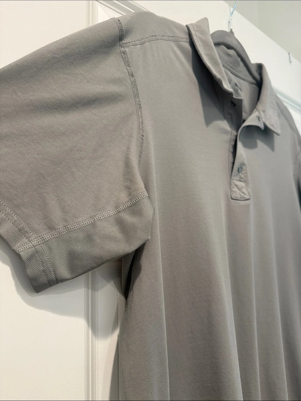 5.11 Tactical Men's Short-Sleeve Polo - Light Gray